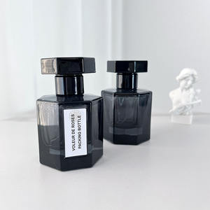 Flacon vide rechargeable portable en verre haut de gamme de 30 ml, exquis et compact pour les voyages - Product Image 1