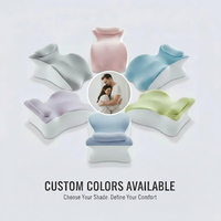Coussin de dossier ergonomique multifonctionnel en mousse à mémoire de forme pour yoga, lecture, repos et couple