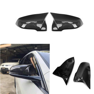 غطاء مرآة من ألياف الكربون الحقيقية بتصميم <span class=keywords><strong>M</strong></span> لسيارات BMW X2 F39/X1 F48 F49/الفئة 1 F52/Z4 G29/F40/سوبرا/F44/F48 - Product Image 1