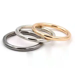 Hete Verkoop 10Mm Plastic Romeinse Schaduw Ring Metalen Ringen Voor Kleding En Beha Herbruikbaar