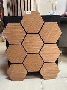 Akupanels au design moderne Panneaux muraux acoustiques à lattes de bois MDF Panneaux en bois insonorisants pour chambre à coucher hôtel Modèle 3D Design - Product Image 3