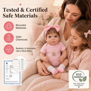 BAkwbwBY 18 Zoll lebensechte mollige Reborn Babypuppe handbemalte Haut Wunschhautton komplettes Geburtsset Großhandel OEM ODM - Product Image 5