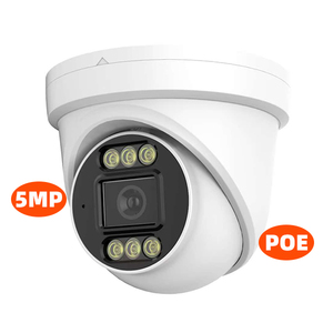 5MP đầy màu sắc HD <span class=keywords><strong>IP</strong></span> PoE <span class=keywords><strong>Camera</strong></span> dome trong nhà hai cách IR-CUT âm thanh 2.8mm3.6mm6mm H264/H265 tầm nhìn ban đêm CCTV máy ảnh - Product Image 1