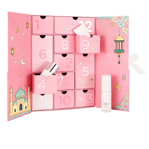Calendrier de l'Avent Ramadan de luxe personnalisé, 12 jours, <span class=keywords><strong>surprise</strong></span>, mystère, boîte cadeau de <span class=keywords><strong>maquillage</strong></span> cosmétique musulman, boîtes en papier élégantes - Product Image 3
