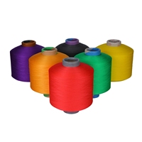 Filament de polypropylène 100% haute ténacité teinté en couleur DTY pour le tissage et le tricotage