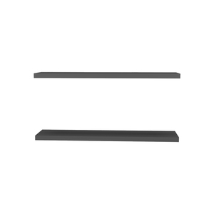 Floating Shelf Lyle Matt Gray Living Room <b>Wall</b> Display Shelf - Product Image 3