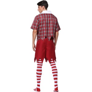 Baige Sexy scozzese Costume da uomo Kilt adulto Hot Scottie Set Costume di Halloween - Product Image 4