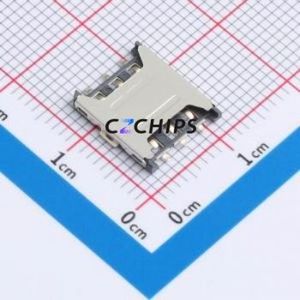 XDSM-0420-2192 SIM Card Connector SMD Connector Plug-In Type Nano SIM Card 1.35mm - Product Image 1