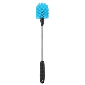 Kitchen Cleaning Cup Brush with <b>Plastic</b> Handle Nylon Bristles in Blue Brown White Transparent for Home Use for Glass <b>Drinkware</b> - Product Image 5