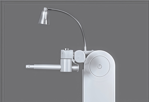 90 °   Drehbarer Arbeitstisch PK-199A/B/C Optometrie-Tisch - Schiebbarer Kleiner Tisch für Sehtests - Product Image 5