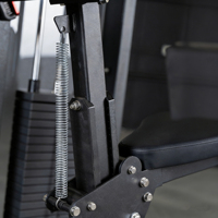 Station de musculation des triceps Cheernin améliorée, bioc Mécanique, pour kinesiologie, capacité 440 LBS, usage intensif