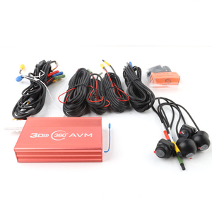 กล้องติดรถยนต์แบบพาโนรามา360 3D ระบบรักษาความปลอดภัย3D มองเห็นกลางคืนรอบ - Product Image 4