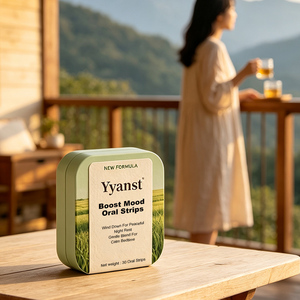 Nouvelles Bandes Orales OEM Formule Améliorée pour l'Humeur, Sans Eau, à Dissolution Rapide, Film Mince, Mélange Herbal Doux pour une Nuit Calme et Réparatrice - Product Image 4