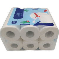 Tisu Toilet 2 Lapis 100% Pulp Kayu Virgin Laris Manis, Untuk Kamar Mandi dan Hotel