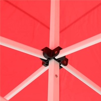 Tentes pliantes commerciales 3x3 3x6, imperméables, avec structure en acier inoxydable, protection UV, gazebo pliable pour les entreprises