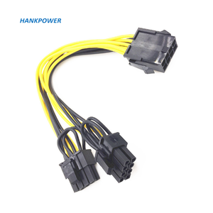 8Pin <span class=keywords><strong>สาย</strong></span>ไฟแยก CPU <span class=keywords><strong>8</strong></span>ขาไปยังการ์ดวิดีโอคู่2X6 + 2พิน<span class=keywords><strong>8</strong></span>พิน18AWG <span class=keywords><strong>สาย</strong></span>เคเบิล - Product Image 4