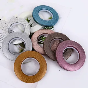 Anneaux à œillets colorés en plastique, 2 pièces, 78mm, anneau gamo pour rideaux - Product Image 1