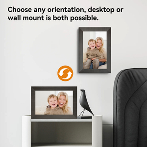Cadre photo numérique intelligent en gros de 10,1 pouces, 32 Go, avec <span class=keywords><strong>écran</strong></span> tactile IPS HD 1280*800, Wi-Fi, personnalisable, pour montage mural - Product Image 4