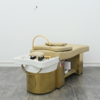 Chaise de massage spa japonais avec spa à vapeur thérapie par l'eau design moderne massage thaïlandais shampooing lit en gros