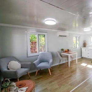 Casa Prefabbricata di Lusso in Container, Design Espandibile in Acciaio, Moderna ed Ecologica, con Camera da Letto, XH 40ft 20ft, Appartamento con Pannelli Sandwich - Product Image 4