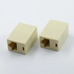 Konektor Coupler Rj 45 Memungkinkan Dua Komputer Berbagi Modem Kabel DSL Kecepatan Tinggi dan Port Ethernet