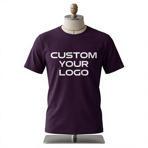 เสื้อยืดผู้ชายคอกลมแขนสั้นผ้าฝ้ายเจอร์ซีย์ 100% พิมพ์ลายด้านหน้า สวมใส่สบายทรงปกติ รับผลิตเสื้อยืดพร้อมสกรีนโลโก้ตามสั่งขายส่ง - Product Image 6