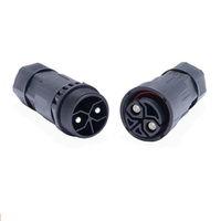 Connecteur étanche IP68 M29 600V 45A 2pin 3pin 4pin connecteur d'aviation sans soudure haute puissance à courant élevé pour l'alimentation LED extérieure