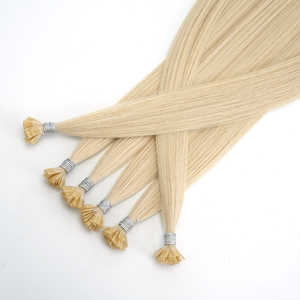 Qualità Premium Russa # 60 <span class=keywords><strong>Extension</strong></span> <span class=keywords><strong>per</strong></span> <span class=keywords><strong>Capelli</strong></span> Biondo Platino con Punta a K, <span class=keywords><strong>Extension</strong></span> <span class=keywords><strong>per</strong></span> <span class=keywords><strong>Capelli</strong></span> Umani Biondo Cenere Pulito con Punta a U <span class=keywords><strong>per</strong></span> Uso Professionale da Salone - Product Image 3