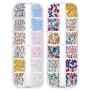 Kit Professionnel de <span class=keywords><strong>Strass</strong></span> <span class=keywords><strong>Dentaires</strong></span> Accessoires Diamant DIY Prothèses <span class=keywords><strong>Dentaires</strong></span> Faux Ongles Pierres Plates Couleurs Assorties Outils - Product Image 1