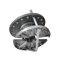 Zware draadspanner voor elektrische omheining, geen noodzaak om de draad te knippen, aluminium spoelspanner