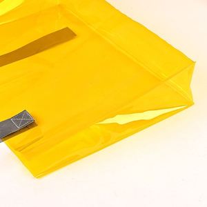 Bolsa de Mano de PVC Transparente Iridiscente, Colorida, de Gran Capacidad, con Dos Asas, para Compras, Picnic y Actividades Diarias - Product Image 4