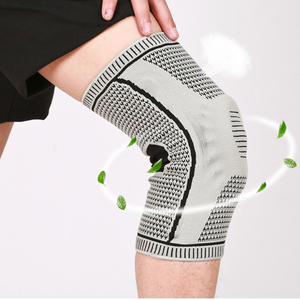 Custom Sports 3D Nylon Spandex <b>Elastic</b> Knit Compression <b>Knee</b> Sleeve Gym Hiking Basketball <b>Knee</b> Brace <b>Support</b> - Product Image 3