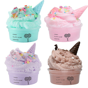 CHENXI Hot Sele Ice Cream Clay Silicone <b>Slime</b> Non-hands 150ml 6 Colors Safe Non-toxic Educational Playdough Candy Macaron - Product Image 1
