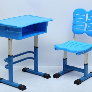 Conjunto de Escritorio y Silla Escolar Lin Ying 600x400x660-780mm, Altura Ajustable para Estudiantes, Estilo Moderno Minimalista - Product Image 2