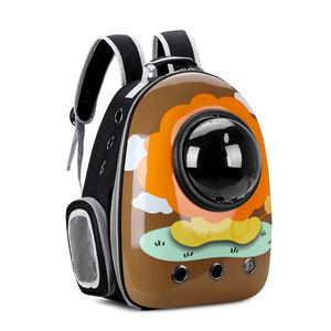 Transpirable Cápsula de astronauta <span class=keywords><strong>ventana</strong></span> al aire libre gato portador <span class=keywords><strong>mochila</strong></span> <span class=keywords><strong>para</strong></span> tienda de mascotas - Product Image 5