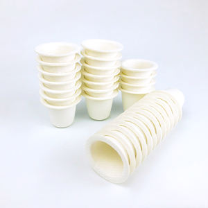 Gobelet à café jetable biodégradable en fibre végétale, écologique et compostable pour <span class=keywords><strong>Vertuo</strong></span> - Product Image 4