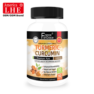Capsules de curcuma personnalisées pour la santé des articulations, complément naturel de curcuma en capsules - Product Image 1