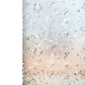 Pellicola Decorativa per Finestre <span class=keywords><strong>GANI</strong></span> Tulip Autoadesiva in PVC, Protezione della Privacy, Adsorbimento Elettrostatico, Anti-UV, Adesivi per Porte Senza Colla - Product Image 1