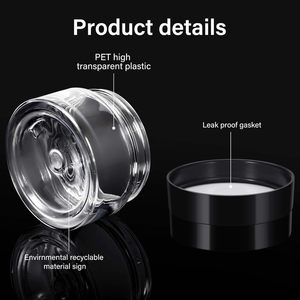 Envases de Plástico PET para Cosméticos de 50ml, 100ml y 120ml con Tapa de Rosca para Exfoliantes Corporales - Product Image 3