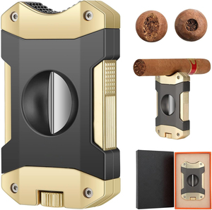 Cortador de Cigarros de Acero Inoxidable de Lujo para Mesa, Seguro para Niños, con Logotipo Personalizado, Venta al Por Mayor a Precio Económico - Product Image 1