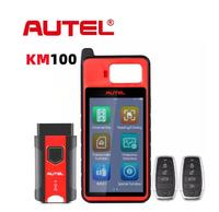 Programmeur de clés Autel KM100 IMMO pour l'apprentissage des clés, compatible avec 90 % des véhicules, machine de lecture et d'écriture de puces MaxiIM KM100E, mises à jour gratuites à vie