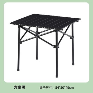 Mesa Plegable para Exteriores con Toldo, de Acero al Carbono, Portátil, para Campamento, Picnic y Mercado - Product Image 2