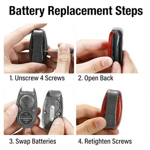 IDEA DE REGALO: Luces Traseras LED Multifuncionales para Bicicleta, 3 Modos, Impermeables, Luz de Advertencia de Seguridad para Ciclismo Nocturno - Product Image 5