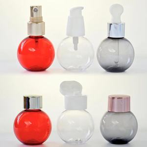 Fabricant de bouteilles sphériques vides de 60ml 2 oz en plastique PET en forme de boule avec vaporisateur à pompe - Product Image 2