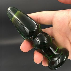 Popular 8.27 Inch Realistic Female Colorful Crystal Glass Dildo Penis Jelly Dildo for Women dildos with sucker - Product Image 2