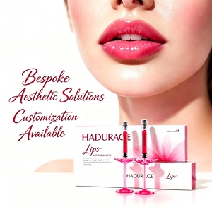 HADURAGE Red Lip Dermal Filler 2*1ml 20mg/ml Gel HA avec Vitamine B12 pour l'<span class=keywords><strong>augmentation</strong></span> du volume <span class=keywords><strong>des</strong></span> lèvres, produit injectable pour l'<span class=keywords><strong>augmentation</strong></span> <span class=keywords><strong>des</strong></span> lèvres - Product Image 6