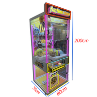 Dernier modèle de machine à griffes Funtime, machine d'arcade à monnayeur pour poupées avec jouets en peluche, pour centres commerciaux et parcs d'attractions
