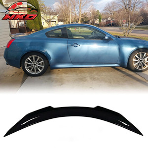 Alerón Trasero Estilo PSM en Negro Brillante para INFINITI G37 14-15 Q60 2008-2013 - Product Image 1