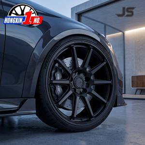 Jantes en alliage forgé 6061-T6 légères Hongxin NO.1 JR110 personnalisées de 18 à 24 pouces, concaves profondes, pour Audi, Mercedes-Benz, BMW, VW - Product Image 3