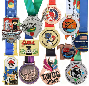Medalla Deportiva Personalizada de Alta Calidad, Medalla de Honor para Balonmano, Triatlón, Jiu Jitsu Brasileño, Kickboxing, Taekwondo, Equitación, <span class=keywords><strong>Anime</strong></span>, Esmalte - Product Image 2
